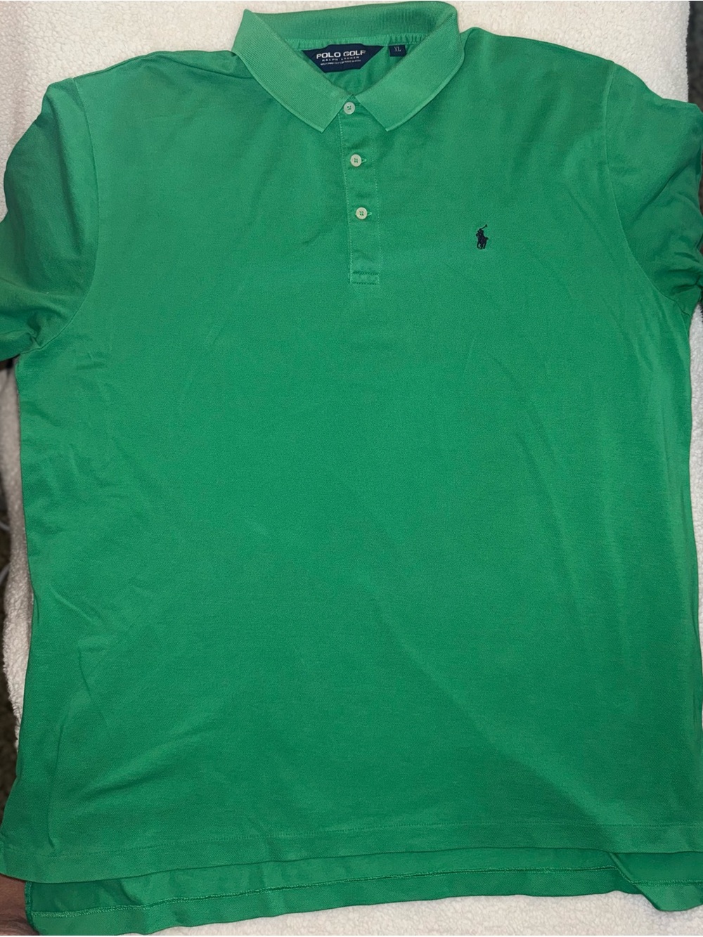 Polo Golf Ralph Lauren Pima Cotton Polo Shirt Green